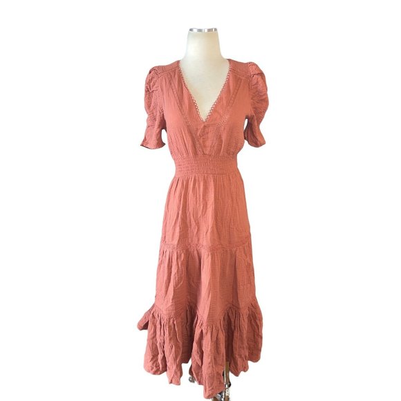 BB Dakota by Steve Madden Prairie Dress in Clay Small - Picture 4 of 8